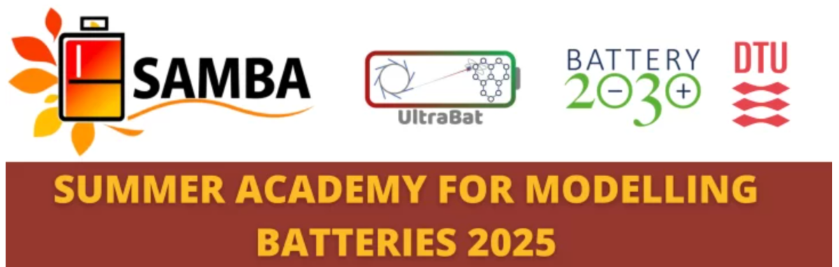summer academy for modelling batteries 2025 banner 